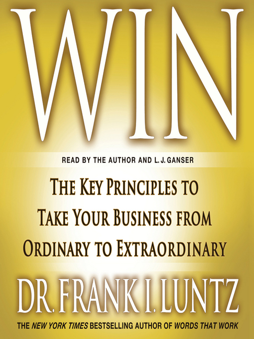 Title details for Win by Dr. Frank Luntz - Available